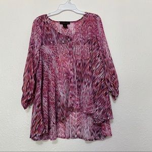 See-through shirt / cover over